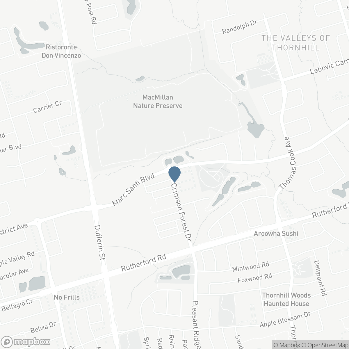 125 CRIMSON FOREST DRIVE, Vaughan, Ontario L6A 5C4